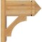 Ekena Millwork Westlake Arts & Crafts Rough Sawn Outlooker, Western Red Cedar, 8"W x 16"D x 16"H OUT08X16X16WTL03RWR - alternate 4